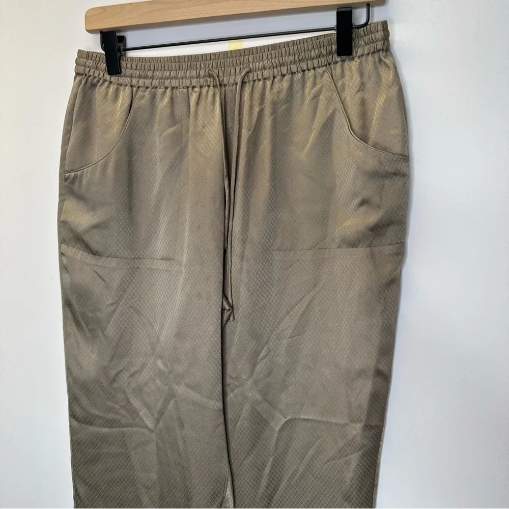 Eres Paris silk pajama lounge pants size medium large